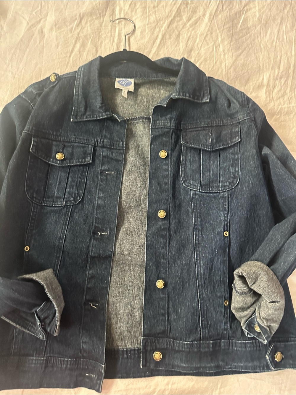 Diane Gilman Dark Blue Denim Jacket
